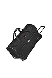 travelite Trolley Reisetasche mit Rollen, Sporttasche Basics Fresh, Weichgepäck Rolltasche mittelgroß im sportlichen Design, 71 cm, 89 Liter