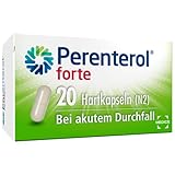 Perenterol forte 250 mg 20 Kapseln - Durchfall Medikament zur Vorbeugung & Behandlung von akutem Durchfall - entzündungshemmend - verhindert übermäßigen Flüssigkeitsverlust