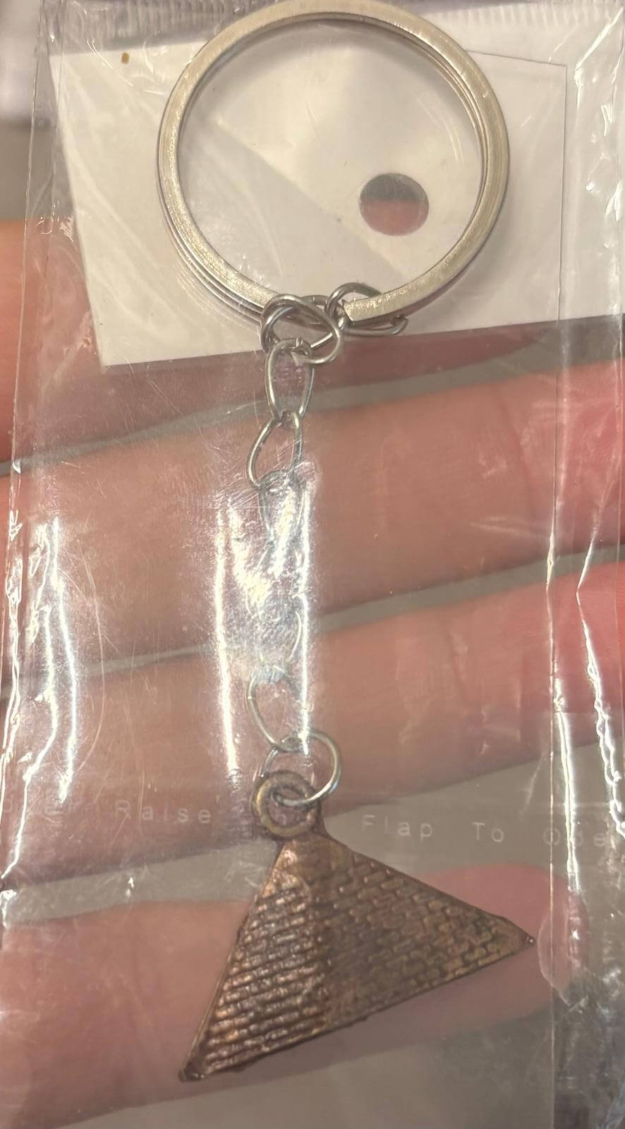 Pyramiden Schlüsselanhänger als Ägypten Mitbringsel