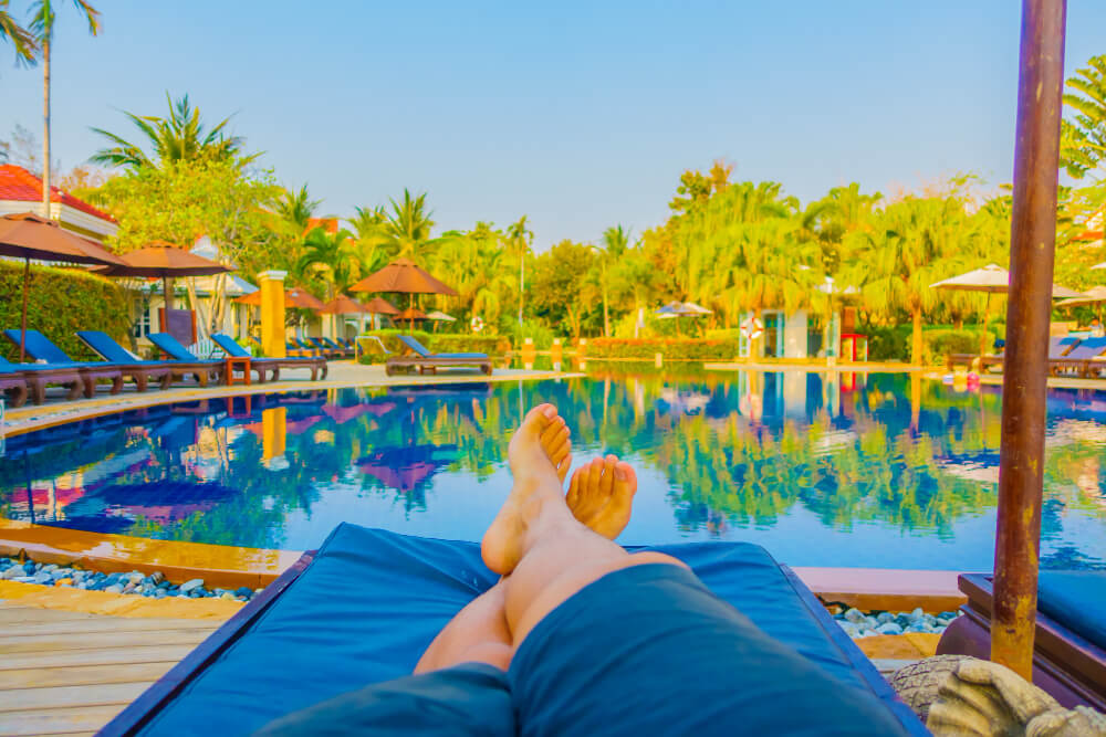 Verhaltensregeln am Pool im Hotel in Ägypten