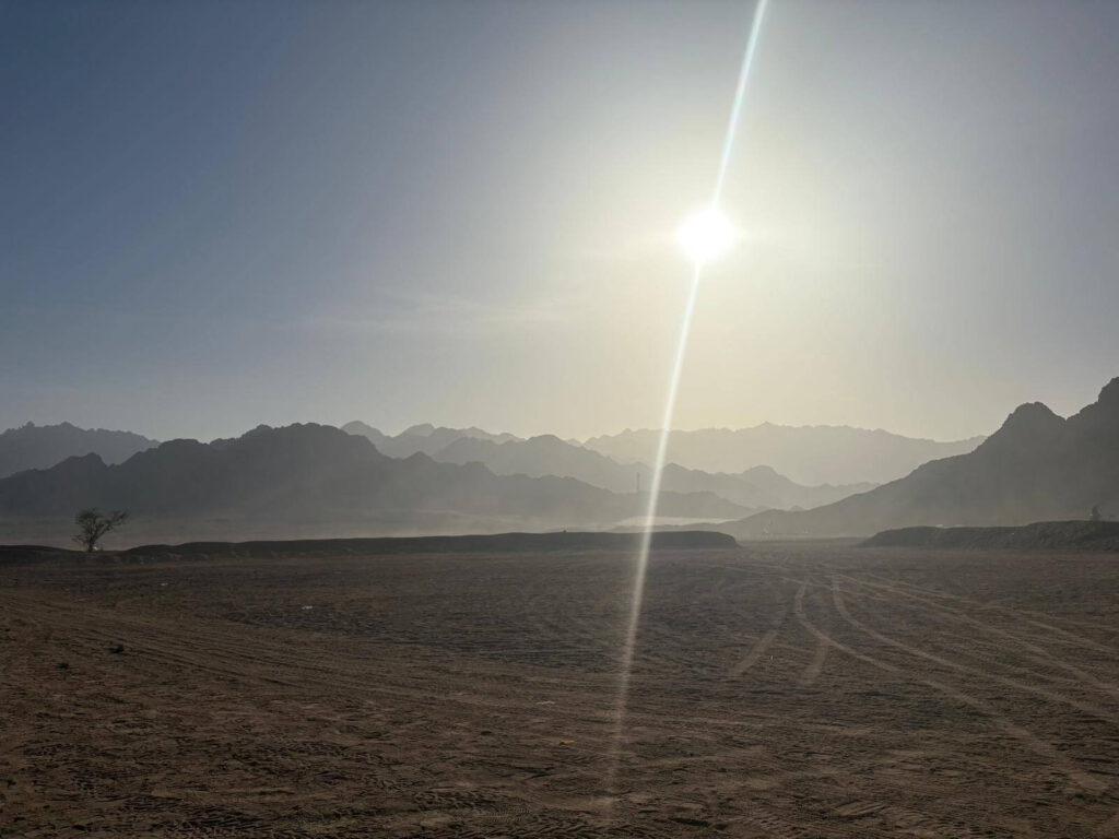 Sonnenaufgang Wüste Ägypten