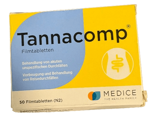 Tannacomp Ägypten Durchfallmittel Verpackung